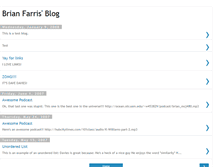 Tablet Screenshot of brianfarris.blogspot.com