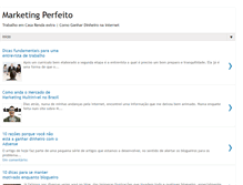 Tablet Screenshot of marketingperfeito.blogspot.com