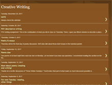 Tablet Screenshot of mphcreativewriting.blogspot.com