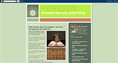 Desktop Screenshot of leicestermercurypolice.blogspot.com