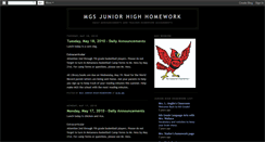 Desktop Screenshot of mgshomework.blogspot.com