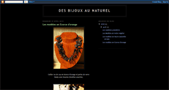 Desktop Screenshot of kaina-desbijouxaunaturel.blogspot.com