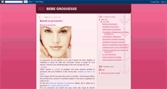 Desktop Screenshot of bebegrossesse.blogspot.com