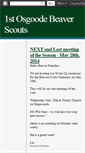 Mobile Screenshot of osgoodebeavers.blogspot.com