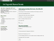 Tablet Screenshot of osgoodebeavers.blogspot.com