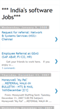 Mobile Screenshot of india-software-jobs.blogspot.com