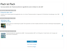 Tablet Screenshot of fischistfisch.blogspot.com