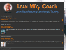 Tablet Screenshot of leanmfgcoach.blogspot.com