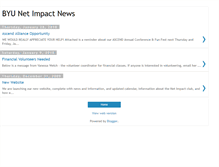 Tablet Screenshot of byunetimpact.blogspot.com