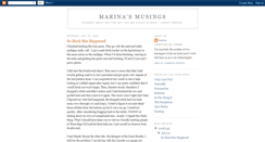 Desktop Screenshot of marinasmusings.blogspot.com