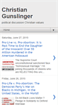 Mobile Screenshot of christiangunslinger.blogspot.com