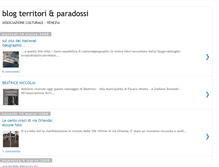 Tablet Screenshot of blogterritorieparadossi.blogspot.com