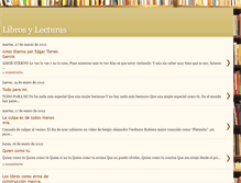 Tablet Screenshot of loslibrosylecturas.blogspot.com