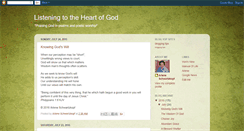 Desktop Screenshot of listentotheheart.blogspot.com