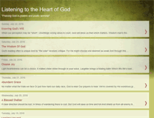 Tablet Screenshot of listentotheheart.blogspot.com