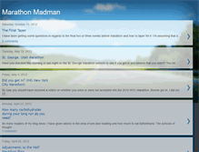 Tablet Screenshot of marathonmadman.blogspot.com