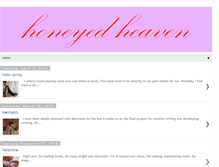 Tablet Screenshot of honeyedheaven.blogspot.com