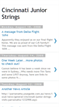 Mobile Screenshot of cincinnatijuniorstrings.blogspot.com