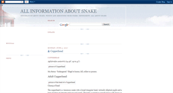 Desktop Screenshot of infosnake.blogspot.com