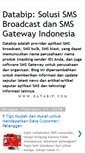 Mobile Screenshot of databip-sms-broadcast.blogspot.com