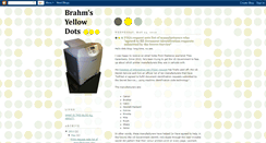 Desktop Screenshot of brahmsyellowdots.blogspot.com