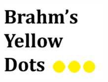 Tablet Screenshot of brahmsyellowdots.blogspot.com