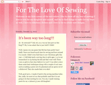 Tablet Screenshot of loveofsewing.blogspot.com