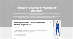 Desktop Screenshot of mumbaichurchtimings.blogspot.com