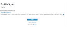 Tablet Screenshot of prettiiestyle.blogspot.com
