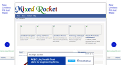 Desktop Screenshot of mixedrocket.blogspot.com