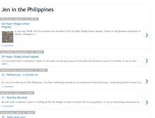 Tablet Screenshot of jeninthephilippines.blogspot.com