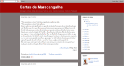 Desktop Screenshot of cartasdemaracangalha.blogspot.com