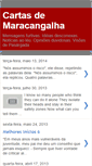 Mobile Screenshot of cartasdemaracangalha.blogspot.com
