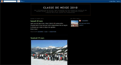 Desktop Screenshot of neige2010-ndberck.blogspot.com