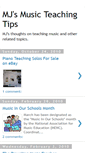 Mobile Screenshot of mjsheetmusictips.blogspot.com