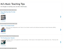 Tablet Screenshot of mjsheetmusictips.blogspot.com