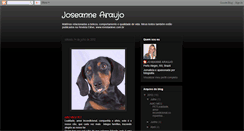 Desktop Screenshot of joseannearaujo.blogspot.com