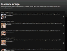 Tablet Screenshot of joseannearaujo.blogspot.com