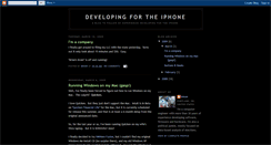 Desktop Screenshot of dev4iphone.blogspot.com