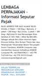 Mobile Screenshot of lembaga-perpajakan.blogspot.com