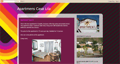 Desktop Screenshot of info-apartmentscasalila.blogspot.com