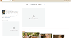 Desktop Screenshot of davila-family.blogspot.com