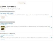 Tablet Screenshot of glutenfreeindc.blogspot.com