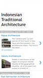 Mobile Screenshot of indonesian-architecture.blogspot.com