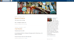 Desktop Screenshot of creating-giftz.blogspot.com