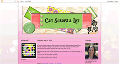 Desktop Screenshot of catscrapsalot.blogspot.com
