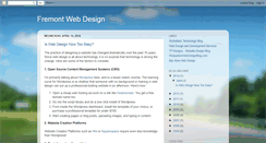 Desktop Screenshot of fremontwebdesign.blogspot.com