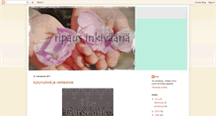 Desktop Screenshot of inkivaari.blogspot.com