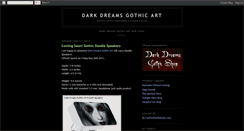 Desktop Screenshot of gothicartist.blogspot.com