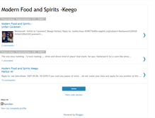 Tablet Screenshot of modernfoodandspirits.blogspot.com